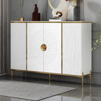 Freestanding Stylish Adjustable Shelves Shoe Storage Cabinet