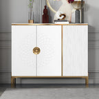 Freestanding Stylish Adjustable Shelves Shoe Storage Cabinet