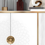 Freestanding Stylish Adjustable Shelves Shoe Storage Cabinet