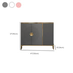 Freestanding Stylish Adjustable Shelves Shoe Storage Cabinet