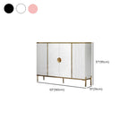 Freestanding Stylish Adjustable Shelves Shoe Storage Cabinet