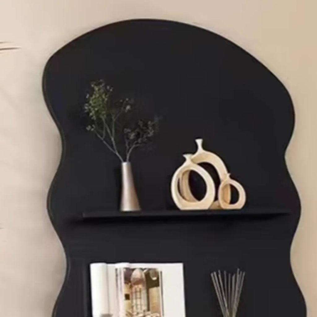 Brown Timber 3 Shelves Wood Bookcase Decorative Bookshelf
