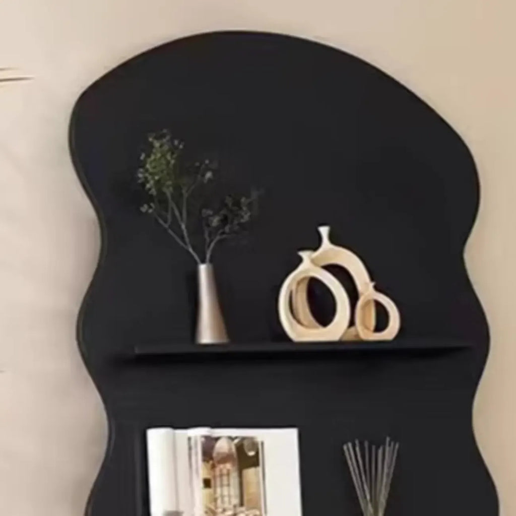 Brown Timber 3 Shelves Wood Bookcase Decorative Bookshelf