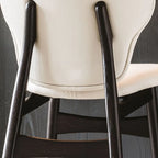 Modern Full-grain Cowhide Leather Saddle Bar Stools For Home