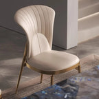 Modern Luxury Leather Upholstered Dining Chairs