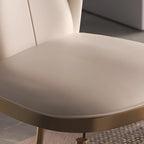 Modern Luxury Leather Upholstered Dining Chairs