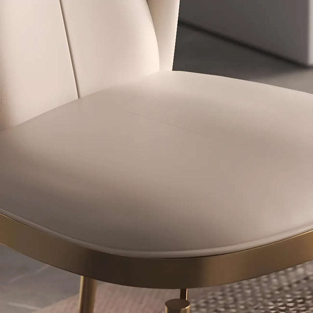 Modern Luxury Leather Upholstered Dining Chairs