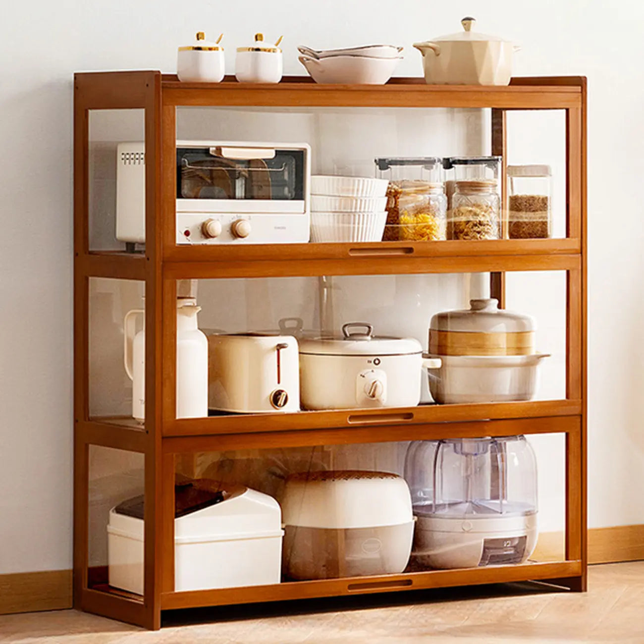 Bambusa Detached Modern Multifunctional Storage Sideboard