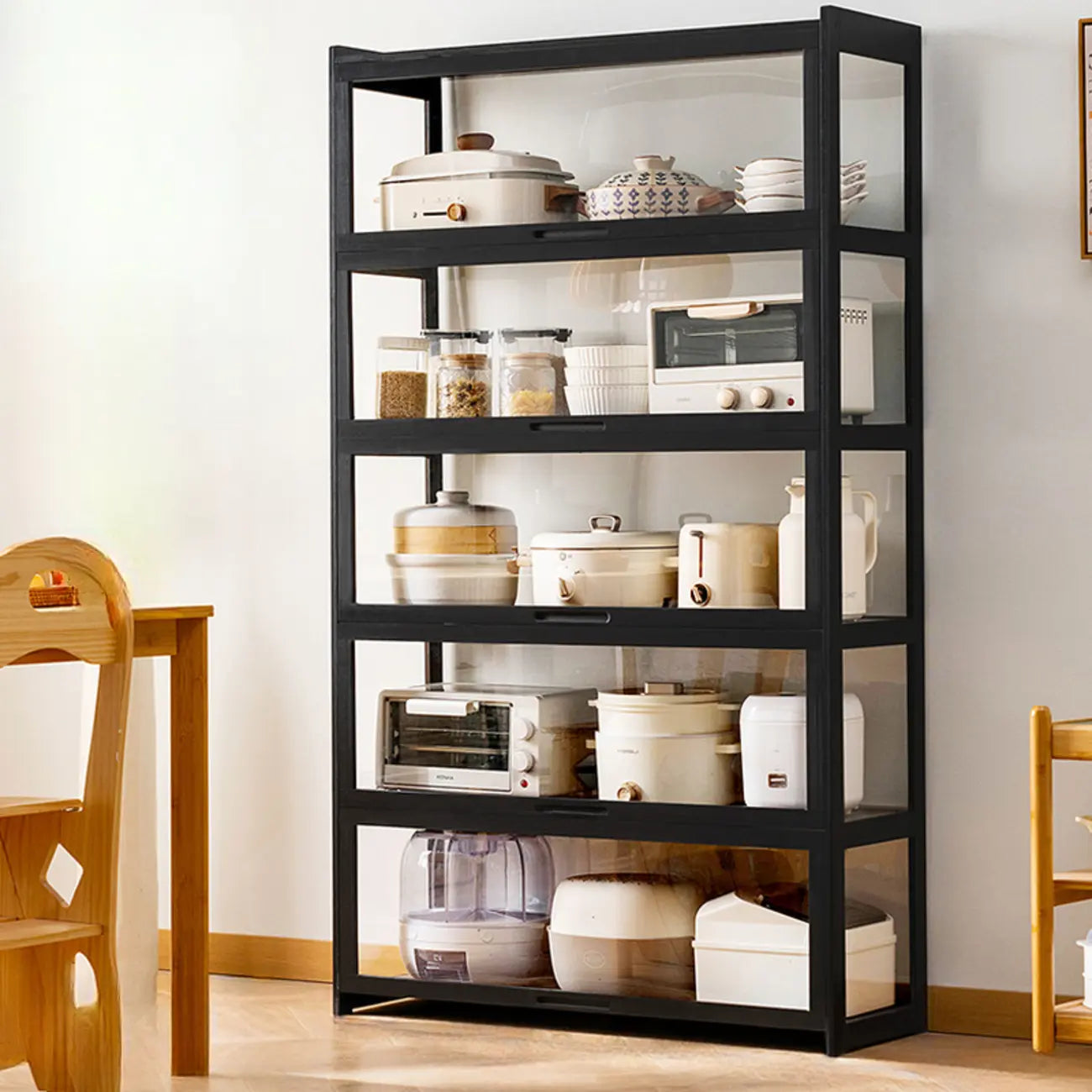 Bambusa Detached Modern Multifunctional Storage Sideboard