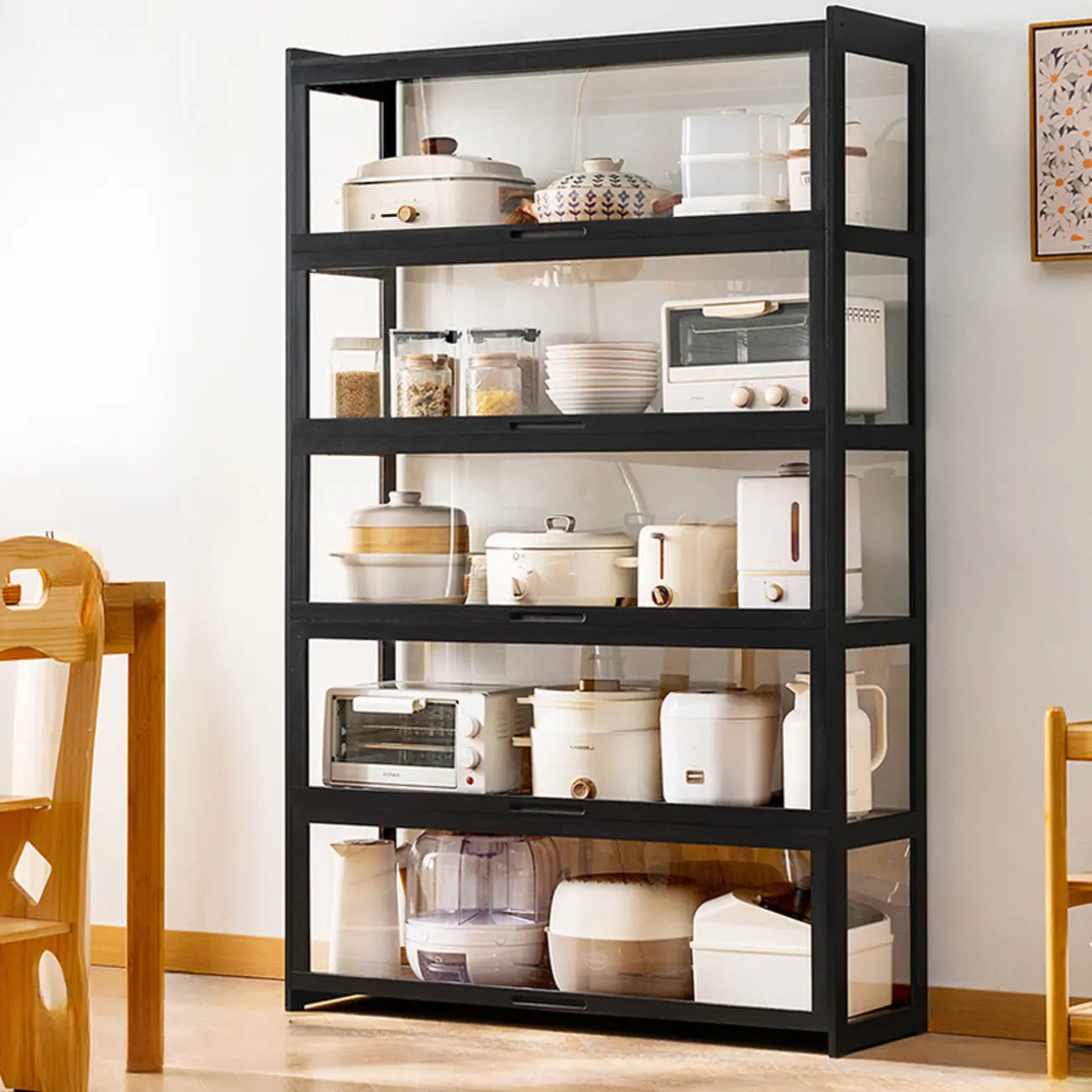 Bambusa Detached Modern Multifunctional Storage Sideboard