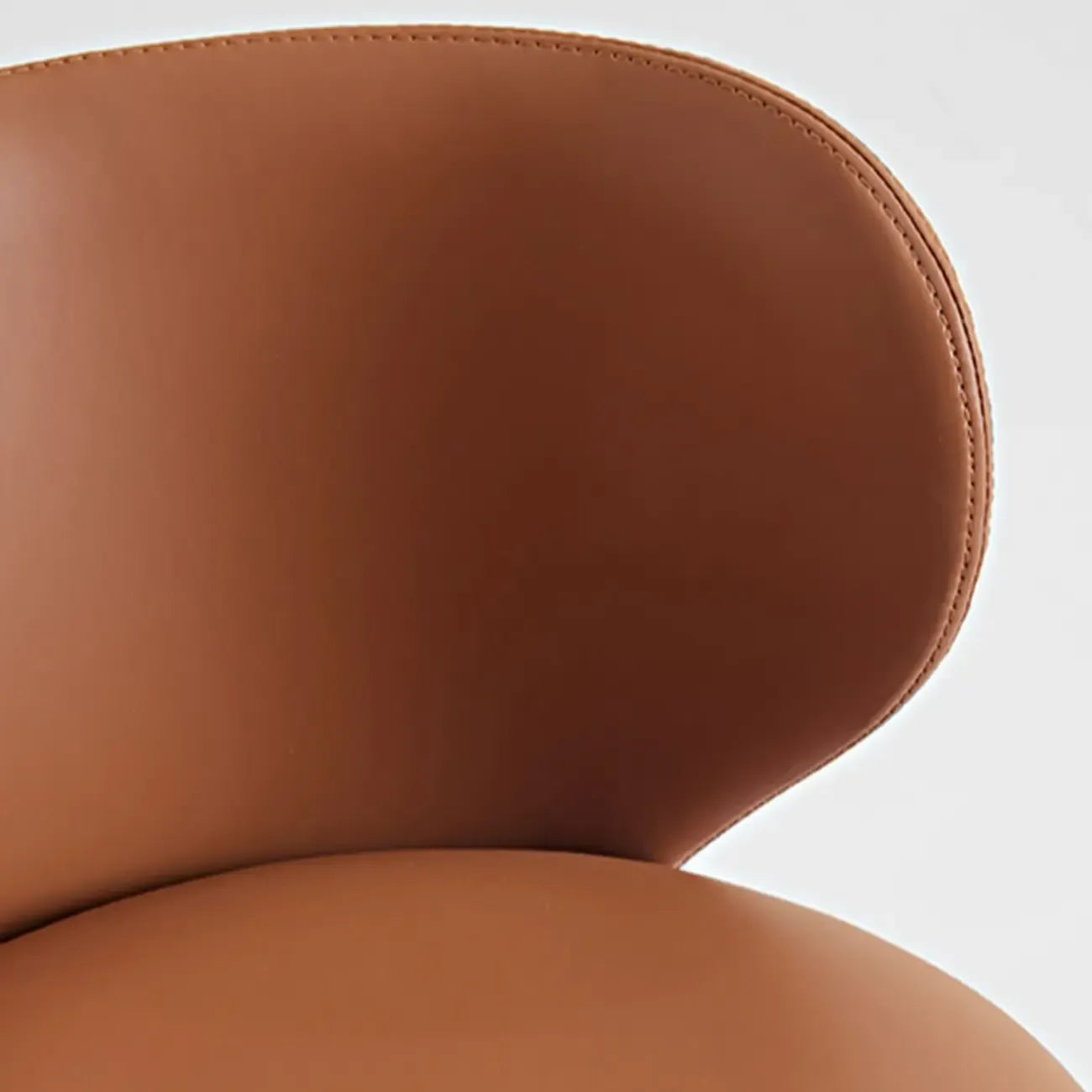Modern Leather Swivel Bar Stools Counter Height
