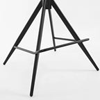 Modern Leather Swivel Bar Stools Counter Height