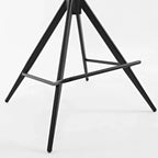 Modern Leather Swivel Bar Stools Counter Height