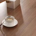 Modern Walnut Metal Base Wood Coffee Table with Tray Top