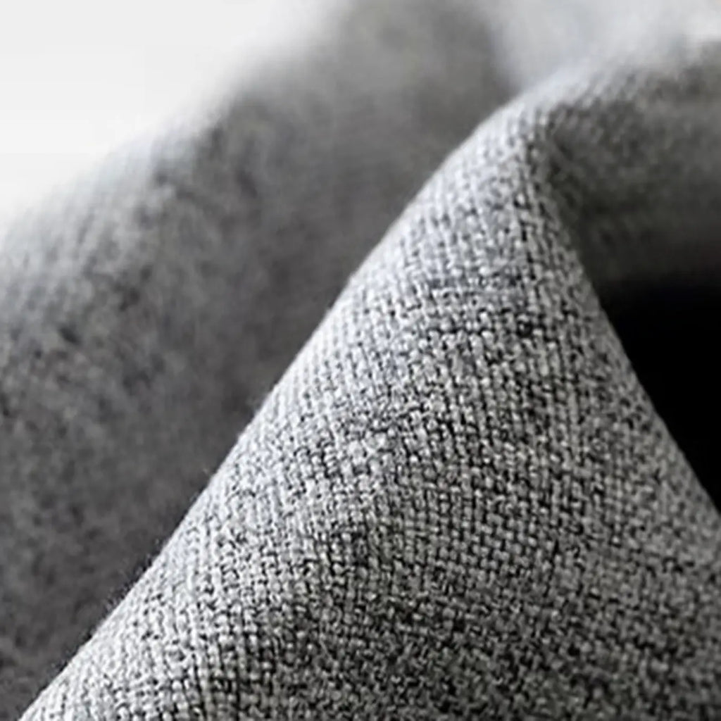 Minimalistic Upholstered Fabric Bar Stool with Arms