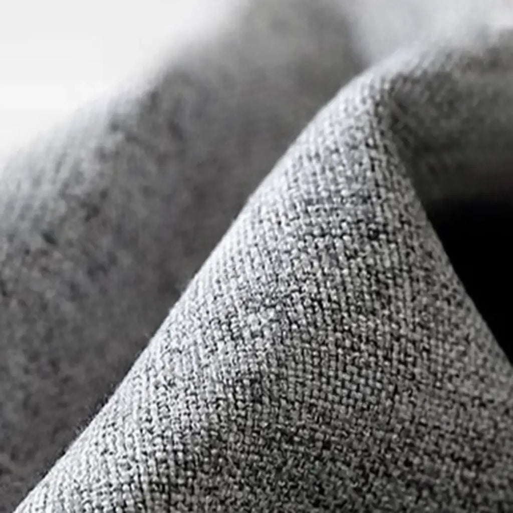 Minimalistic Upholstered Fabric Bar Stool with Arms