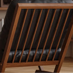 Modern Solid Color Accent Chair with Removable Cushions