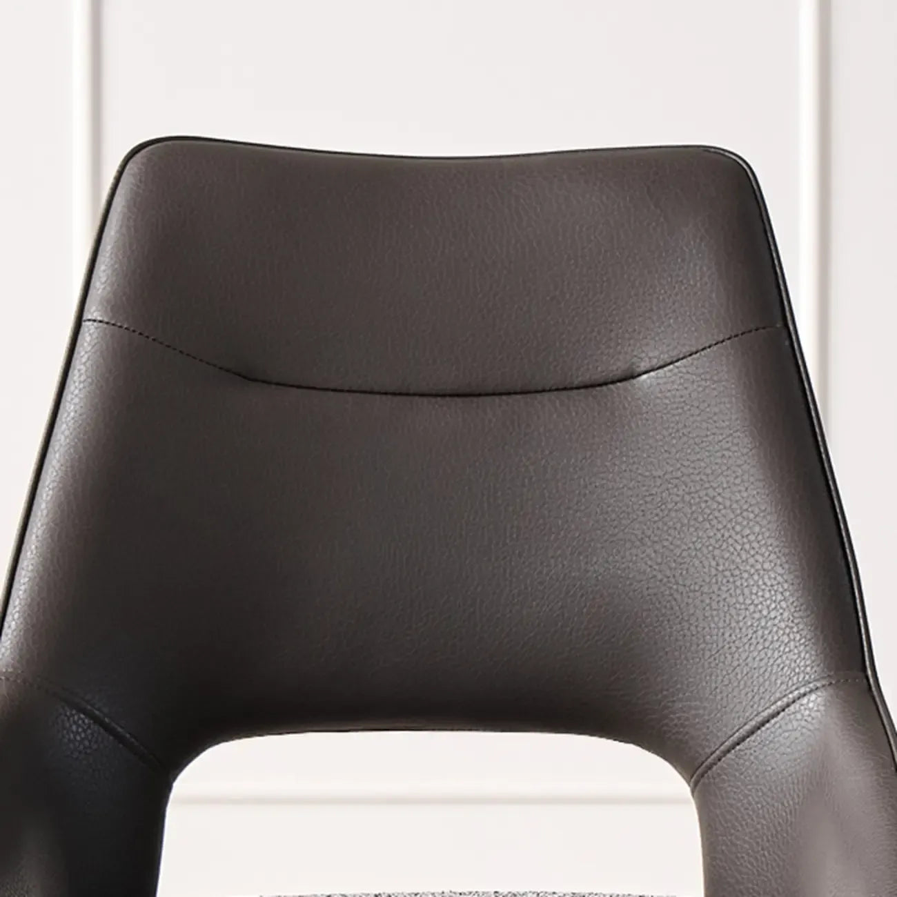 Modern Upholstered Open Back Armless Dining Chair