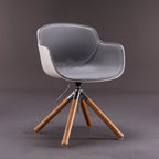 Modern Mid-Back Adjustable Swivel Armrest Office Chair