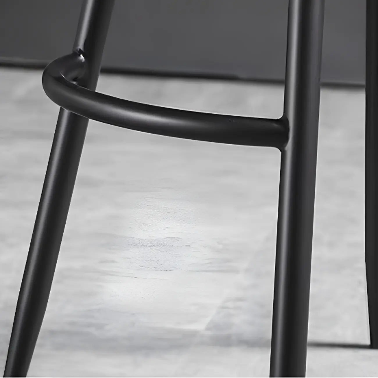 Industrial Counter Height Leather Swivel Bar Stools