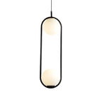 Chic Globe Black and Gold Pendant Light for Bedroom