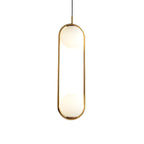 Chic Globe Black and Gold Pendant Light for Bedroom