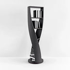 Contemporary Hourglass 5-tier Wooden Vertical Bookcase