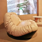 Contemporary Faux Leather Armless Person Side Chair