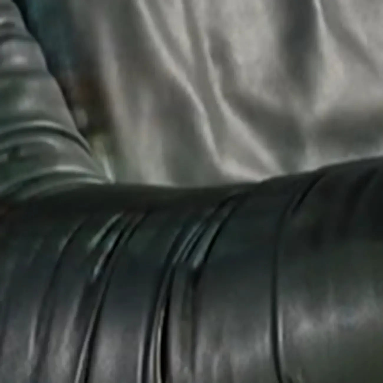 Contemporary Faux Leather Armless Person Side Chair