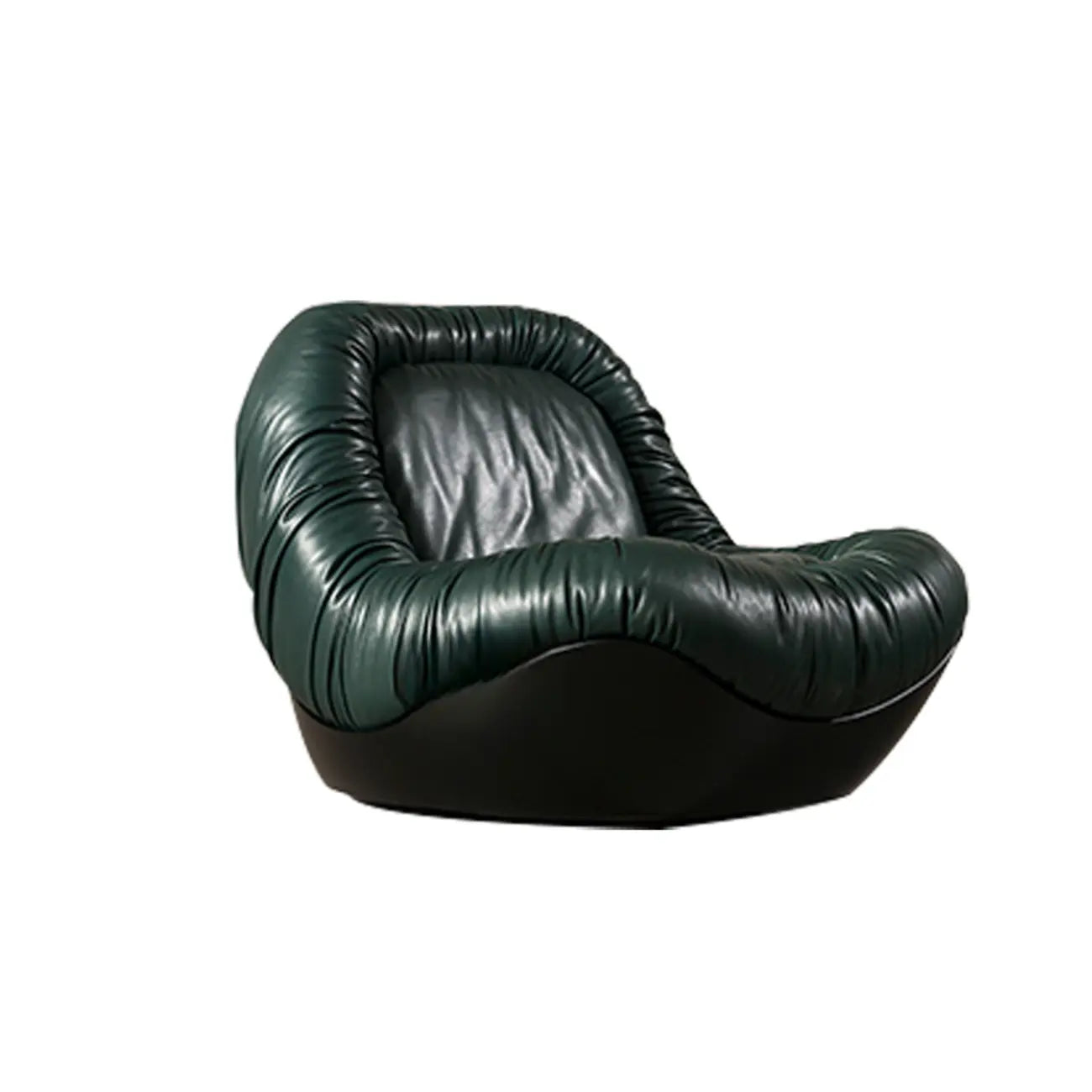 Contemporary Faux Leather Armless Person Side Chair