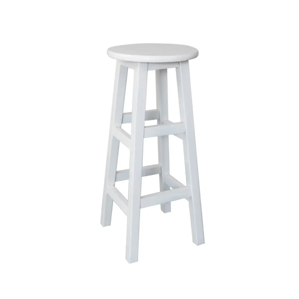 Counter Height Modern Wood Backless Bar Stools