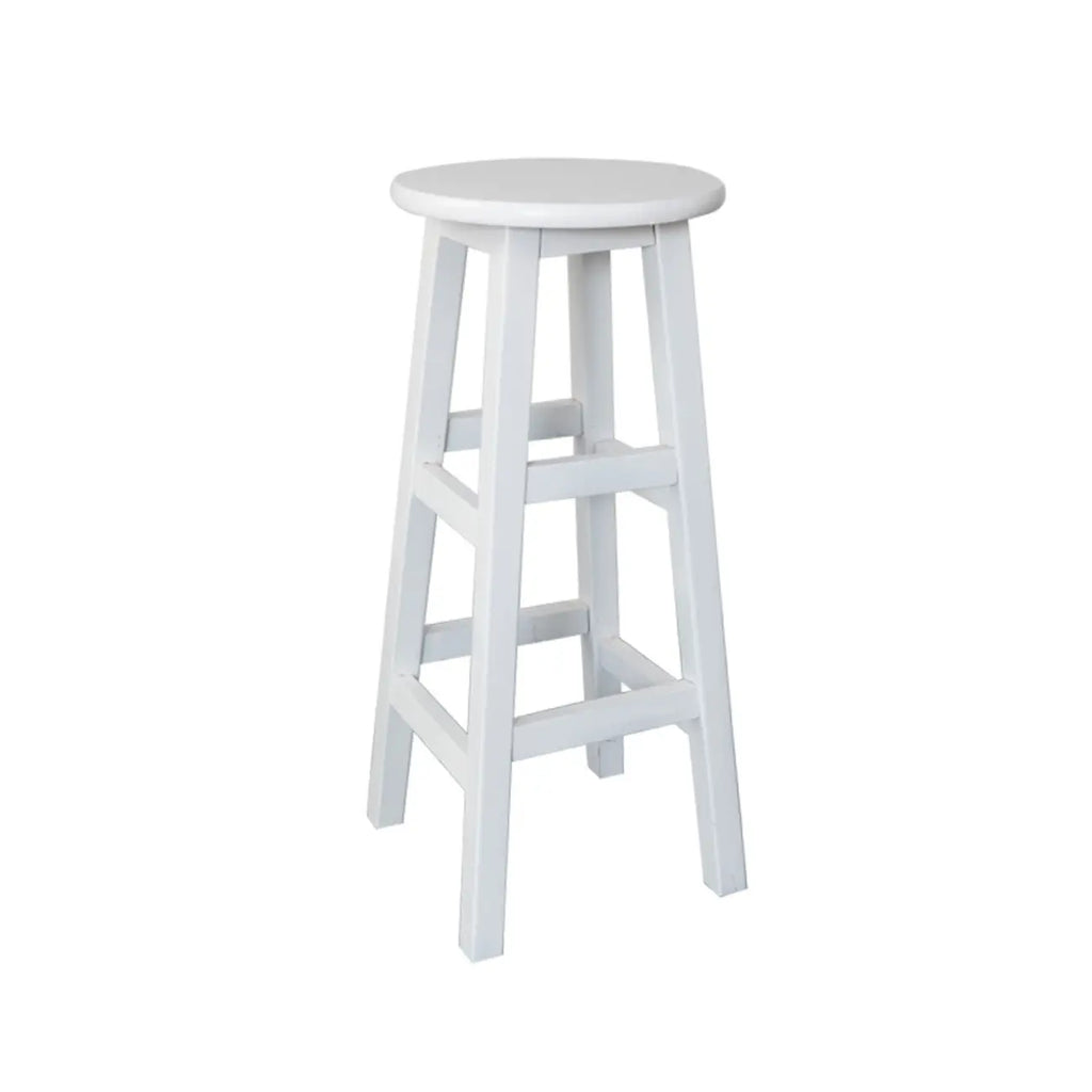 Counter Height Modern Wood Backless Bar Stools