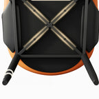 Modern Glam Leather Upholstered Dining Chair