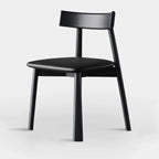 Modern Faux Leather Upholstered Low Back Dining Chair