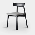 Modern Faux Leather Upholstered Low Back Dining Chair