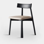 Modern Faux Leather Upholstered Low Back Dining Chair