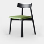 Modern Faux Leather Upholstered Low Back Dining Chair
