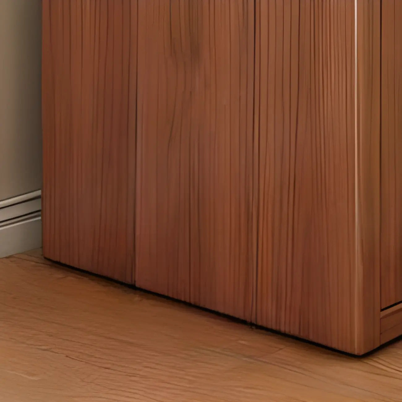 Brown Modern Wood Horizonal Cube Bookcase with Storage