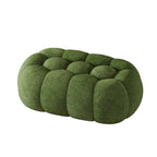Contemporary Cloud Shaped Upholstered Bedroom Bench