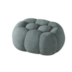 Contemporary Cloud Shaped Upholstered Bedroom Bench