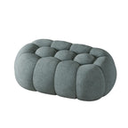 Contemporary Cloud Shaped Upholstered Bedroom Bench