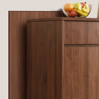 Modern Wood Sideboard with Adjustable Storage