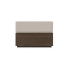 Elegant 2-tier Bedroom Wooden Nightstand With Drawers