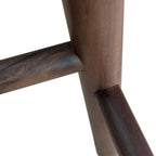 Bar Height Footrest Wood Modern Backless Bar Stools