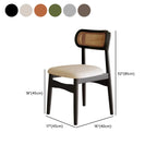 Soft Retro Upholstered Faux Leather Dining Chair