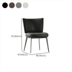 Urban Chic Curved Back Upholstered Trufted Dining Chairs