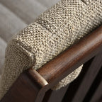 Mid-Century Modern Upholstered Dining Chair