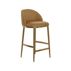 Mid Century Modern Leather Bar Stools Counter Height