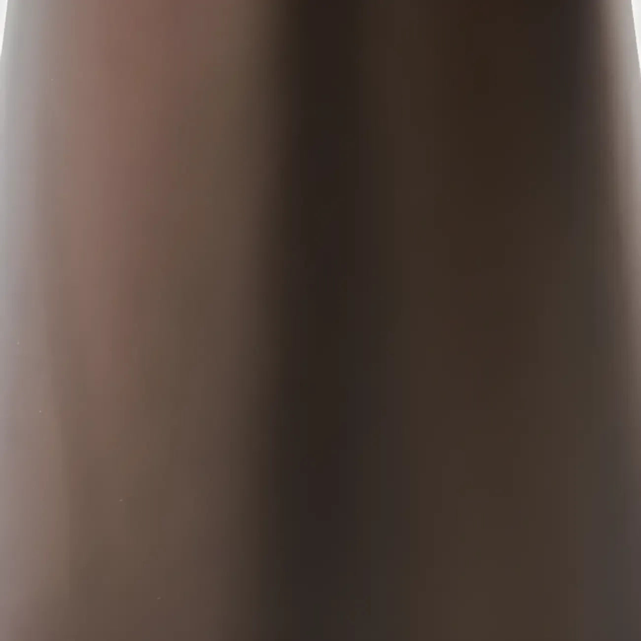 Brown Modern Round Tabletop Metal Pedestal Side Table
