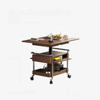 Practical Traditional Wood Wheel End Table